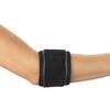 Champion Tennis Elbow Strap, Adjustable Support, Airmesh Fabric, Black, Regular