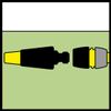 KARCHER 2.645-007.0 One-touch Coupling, Body Side, Black