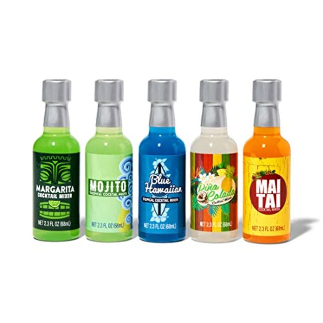 Woody Bus Cocktail Mixer Gift Set of 5
