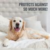 DMI Waterproof Mattress Protector and Mattress Cover, Encased Zippered Fit, Twin, Packaging may vary