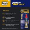 Liquid Nails Perfect Glue .75 oz. Clear Interior and Exterior Adhesive
