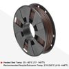 sourcing map 1.75mm Filaments PLA Light Brown 0.25KG Dimensional Accuracy +/- 0.05mm for 3D Printer