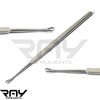 Medical Ear Wax Pick & Removal Ear Cleaning Curettes Loop Dentist Instruments