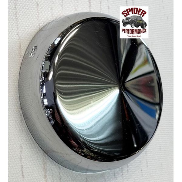 Steering wheel chrome horn button kit