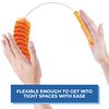 Vikan, Yellow Tube Brush,2.4",PP/PBT, 5370