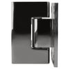 CRL JRG037CH Chrome Junior Geneva 037 Wall Mount Full Back Plate Hinge