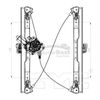 One New TYC Power Window Motor and Regulator Assembly Front Right 660425