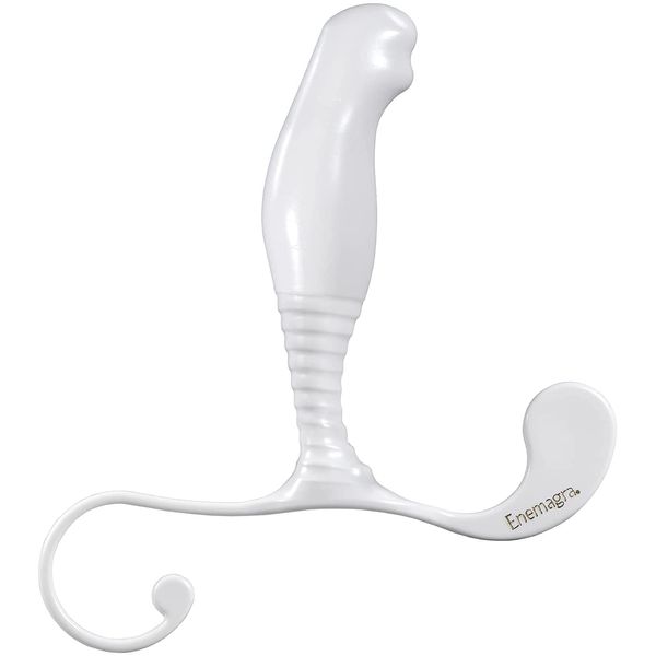 Enemagra EX Men's Plug, Non-Electric, Dry Orgasm, Lotion, White, Made in Japan, Made in Japan