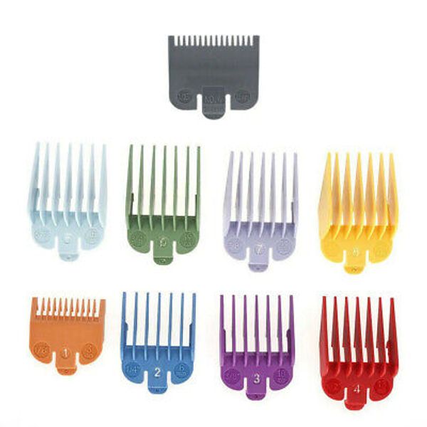 FITS WAHL Barber Professional Clipper Hair Guide Attachment 9 Combs - GENERIC