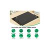 1PC Black ABS Plastic Sheet 1/8 Inch Thick 36 x 12 Inch Texture + Smooth
