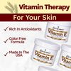 Cococare Vitamin E Super Rich Formula Moisturizing Cream - High Potency Skin Moisturizer - 4 Oz