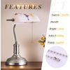 3Pcs Sliver 120" Metal Ceiling Fan Pull Chain Extension with 90Pcs Matching Conn