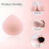 4PCS Marshmallow Sponge Makeup Set Pink Makeup Sponges Latex Free Sponges Beauty Blenders Makeup Foundation Sponge Ultra Soft Makeup Sponge for Foundation, Creams and Powders