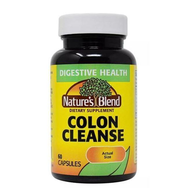 Colon Cleanse (Total Body Cleanser) 60 Caps By Nature's Blend