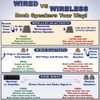 Theater Solutions Wireless 120W Rechargeable Bluetooth Rock Speaker Pair Sand