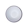 16CM Diameter White Enamel Pudding Bowl Pie Dish Oval Dish Set