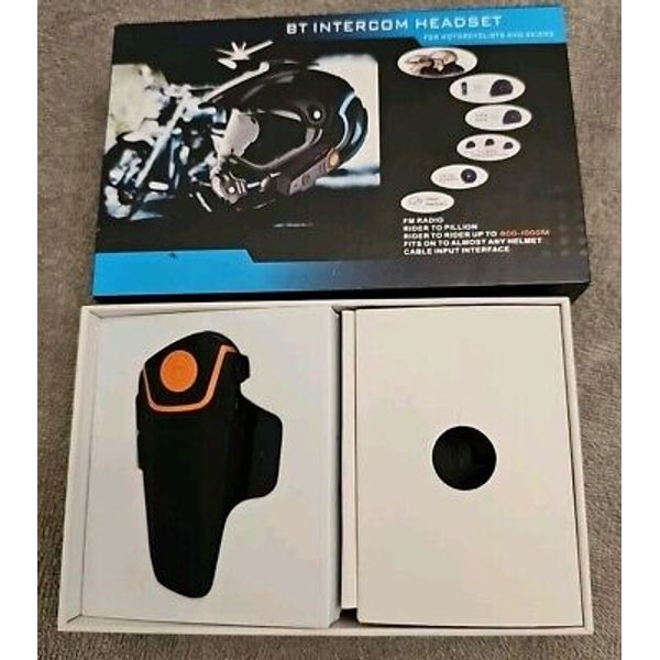 BT Intercom Bluetooth Headset For Motorcycles and Skiers