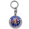 Armor Coin Captain Moroni LDS Swivel Keychain