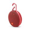 JBL Clip 3 Portable IPX7 Waterproof Wireless Bluetooth - Red (Renewed)
