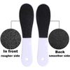 Rainmae Foot Files for Hard Skin,8 Packs Double-Sided Foot Rasp File and Callus Hard Skin Remover for Wet and Dry Cracked Feet(White)