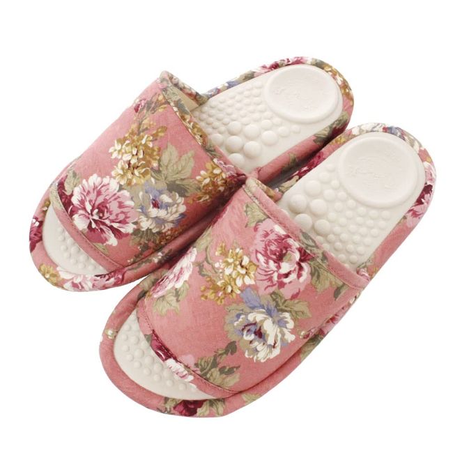 Health Slippers Salad Ball Rose Jacquard (Pink)