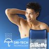 Gillette Antiperspirant Deodorant for Men, Clear Gel, Cool Wave, 72 Hr. Sweat Protection, 3.8 oz, Pack of 5, Total 540 g (19 oz)