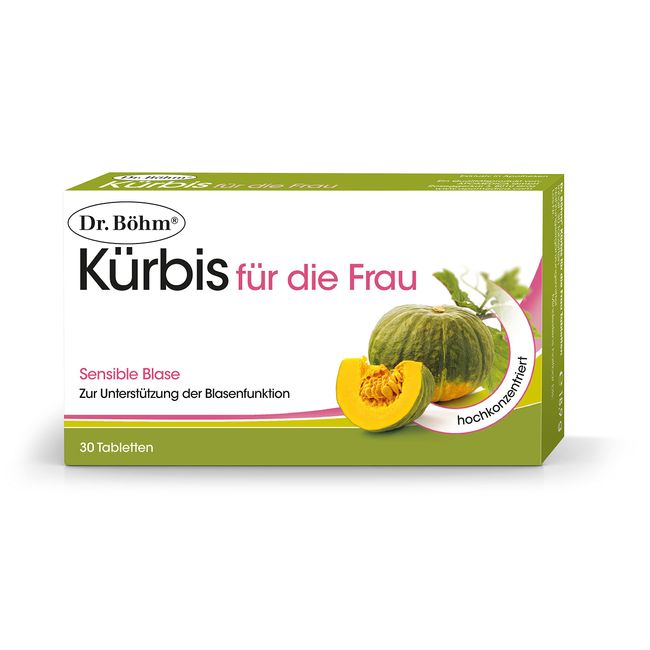 Dr Böhm Kürbis Tabletten für die Frau, 30 St. Tabletten