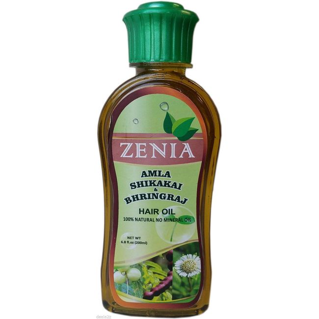 Zenia Amla Shikakai Bhringraj (Maka) Hair Oil 200ml