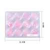 YOFASEN 12 Pack Face Glitter - Chunky Glitter Crafts Christmas Makeup Glitter Decoration Sequins Festival Glitter for Hair, Body, Cheeks and Nails, Pink 1