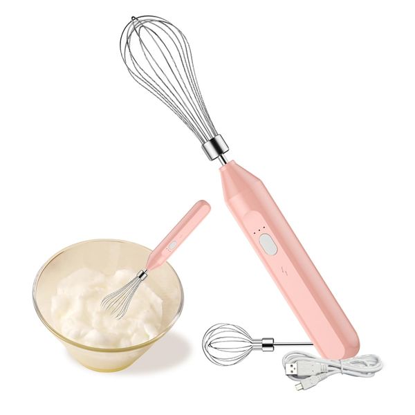 Aseech Whisk, Electric Whisk, Small, Lightweight, Small Size, Cordless 3 Levels, Easy to Clean, Power Cord, Baby Food, Crushing Ice, Food Processor Whisk, Electric Slim Food Mixer