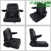 Lawn Mower Universal Fold Down Forklift Seat Armrest Tractor Skid Loader Seat