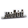 Koshihara Socket Conversion Adapter Set, Socket Adapter Set, Socket Wrench, Insertion Angle, Conversion Adapter, Material Chrome Vanadium, Insertion Angle 0.25 inch (6.35 mm) (1/4 inch) to 9.5 mm (3/8