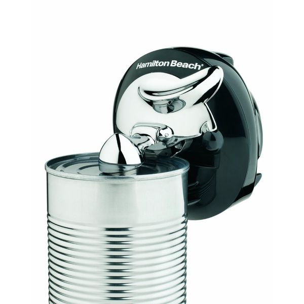 Hamilton Beach Walk 'n Cut Can Opener, Automatic Hands Free, Cordless & Rechargeable, Black (76501G)