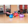 Black Mountain Products Static Strength Exercise Stability Ball with Pump, Red, 55cm/2000 lb