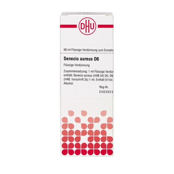 Senecio aureus D6 DHU Dilution, 50 ml Lösung