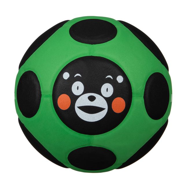 Mikasa SL3-KM-GBK Kumamon Tenten Tenmari, Green, Sponge (EVA) Material, Recommended Internal Pressure: 0.10 - 0.15 kgf/cm²