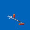 20pcs/pack 0.5ml Dispensing Measuring Tool with 31G (6mm long), Laboratory Accessories, Individually Sealed Packaging
