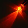 uxcell 10Pcs 3mm Pre Wired LED, Red DC24V Clear Lens, Light Emitting Diodes