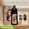 Chestnut Brown Hair Dye Shampoo Instant +100% Grey Coverage 🌟🌟🌟🌟🌟