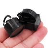 WANGCL 2PCS Compressor Start Relay 2Pin 15Ohm +2PCS Compressor Overload Protector 1/4HP for Refrigerator Repair