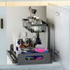 2 Pack  Under Sink Organizers Storage Slide Out Kitchen Cabinet Bathroom Storage