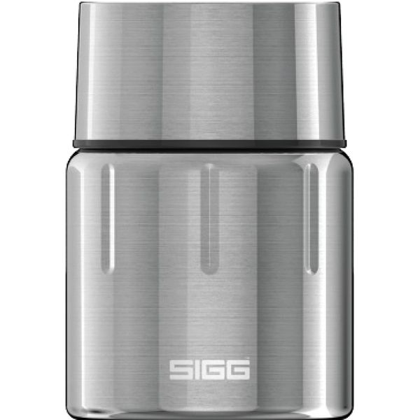 SIGG Gemstone Food Jar Selenite (0.5 L), Insulated Food Container for the Office, School, and Outdoors, 18/8 Stainless Steel Thermo Container