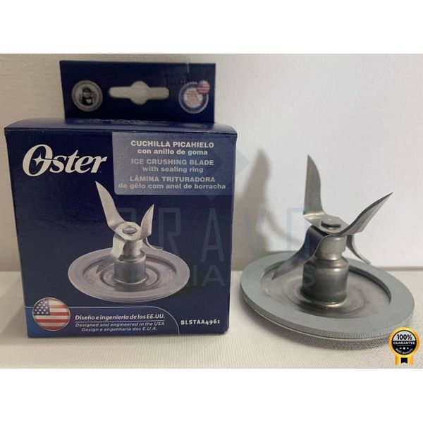 Genuine Oster Blender Stainless Steel Blade 4961 with one Gasket Sealing Ring