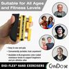 CanDo Handtrainer, Fingertrainer Digi-Flex®, blau (schwer)