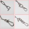 3/8 M10 304 Stainless Steel D Ring Shackle Lock for Heavy Duty Construction,Vehicle Recovery, Hauling (3PCS)