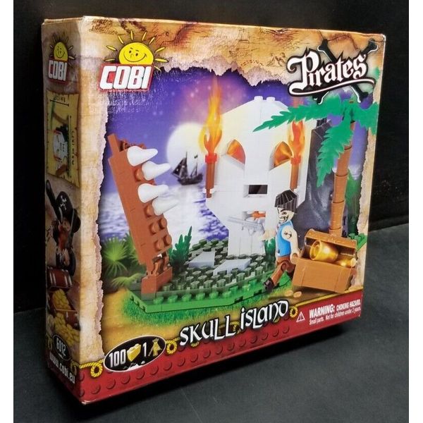 COBI Pirates Skull Island Building Block Set # 6012 NEW