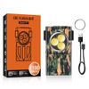 Mini Pocket LED Flashlight Magnetic Work Light Torch Rechargeable Lamp Hiking