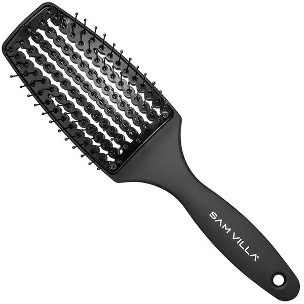 Sam Villa Thermal Ionic Pro Vent Brush for Faster Blow Drying and Smooth Styling