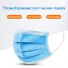 LEEYYO Pack of 50 Pink Three-Layer Non-Woven Face Mask