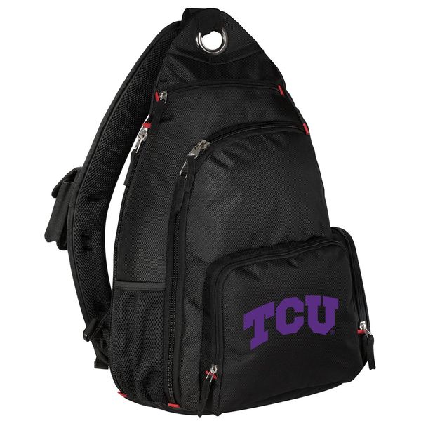 Broad Bay Texas Christian University Backpack Single Strap TCU Sling Backpack